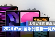 【iPad 价格、容量对照表】M4 iPad Pro、M2 iPad Air、iPad mini 6 与 iPad 10