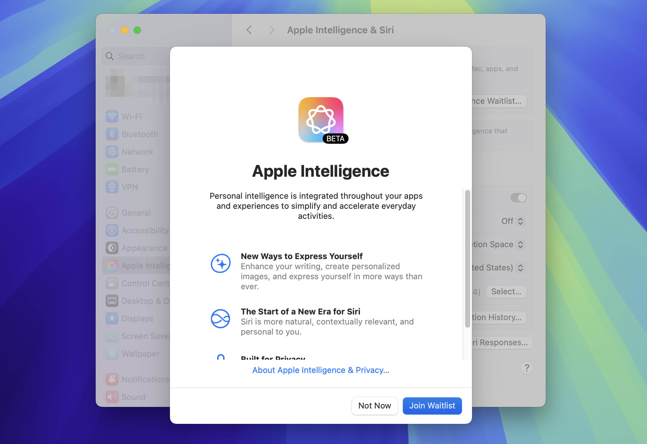 AI 功能开放！苹果发布 iOS 18.1 Beta 更新开放 Apple Intelligence 功能 - 随时搬砖