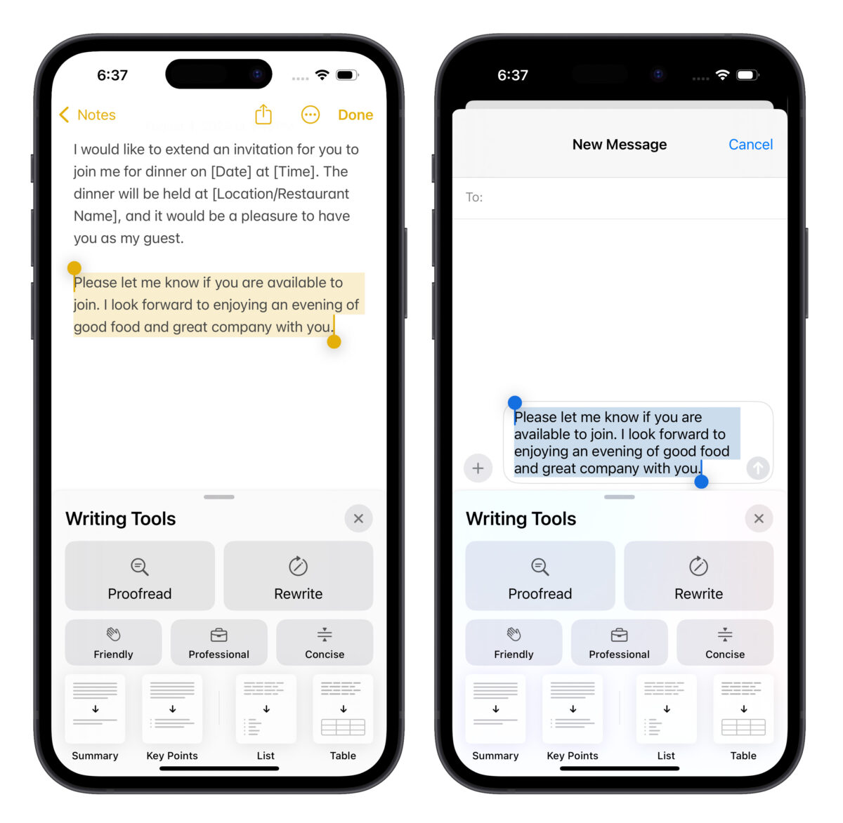 Apple Intelligence 写作工具上手体验：6 大文字功能、随处使用直觉又方便 - 随时搬砖