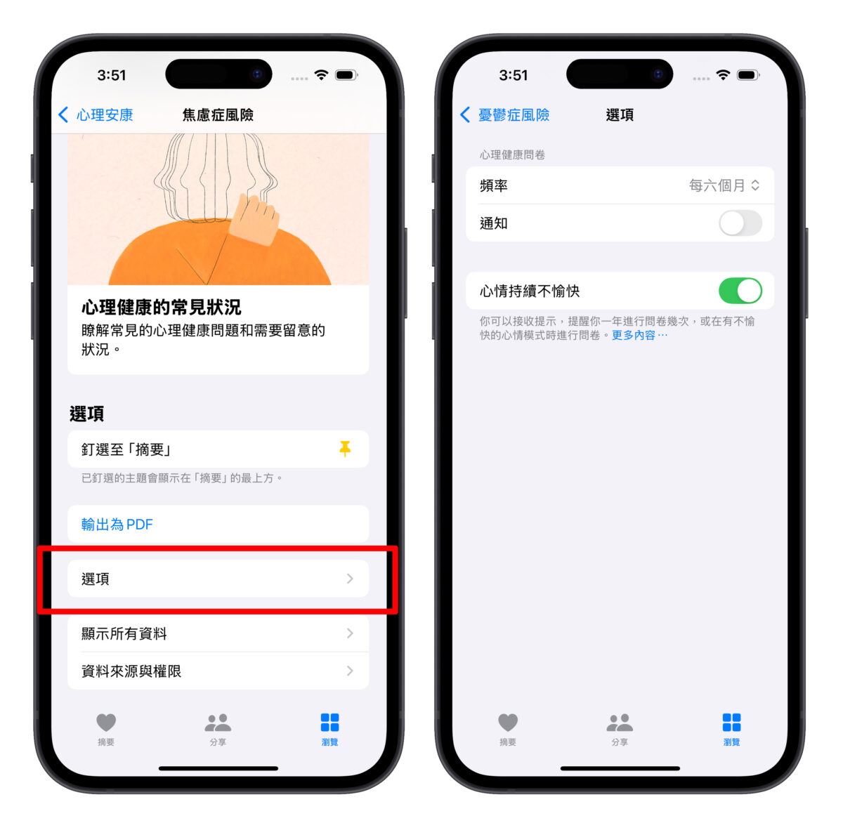 教你用 iPhone 纪录生活情绪、评估忧郁症 / 焦虑症风险，维持你的心理健康 - 随时搬砖