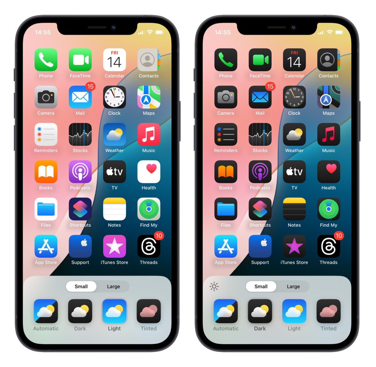 【iOS 18 新功能】全新主画面编排:App 与小工具随意摆放,还能改色、调大小 - 随时搬砖