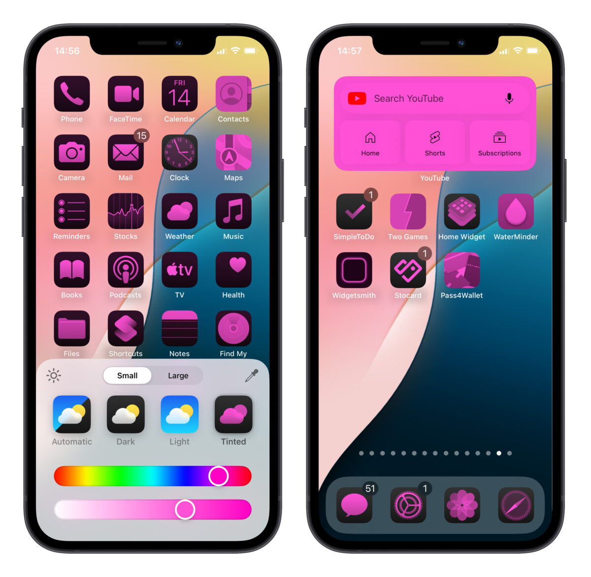 【iOS 18 新功能】全新主画面编排:App 与小工具随意摆放,还能改色、调大小 - 随时搬砖