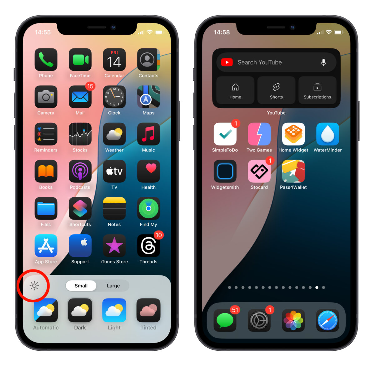 【iOS 18 新功能】全新主画面编排:App 与小工具随意摆放,还能改色、调大小 - 随时搬砖
