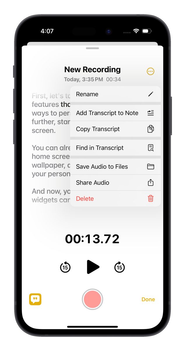 iOS 18 备忘录 4 大亮点新功能教学：语音转文字、数学式计算、重点标记都来了 - 随时搬砖