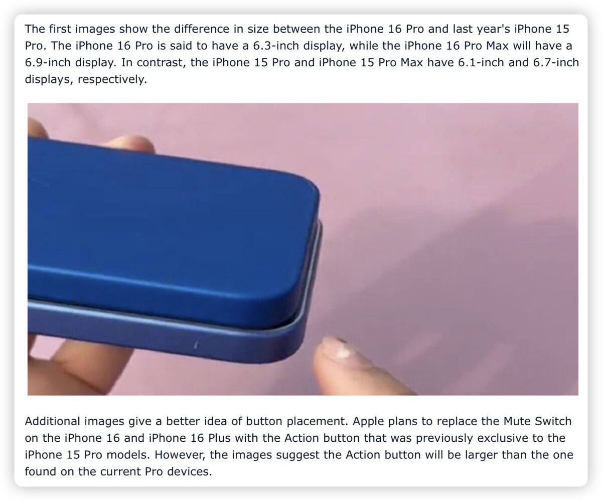 iPhone 16 Pro 模型机、保护壳曝光！最新 5 大亮点一次看 - 随时搬砖