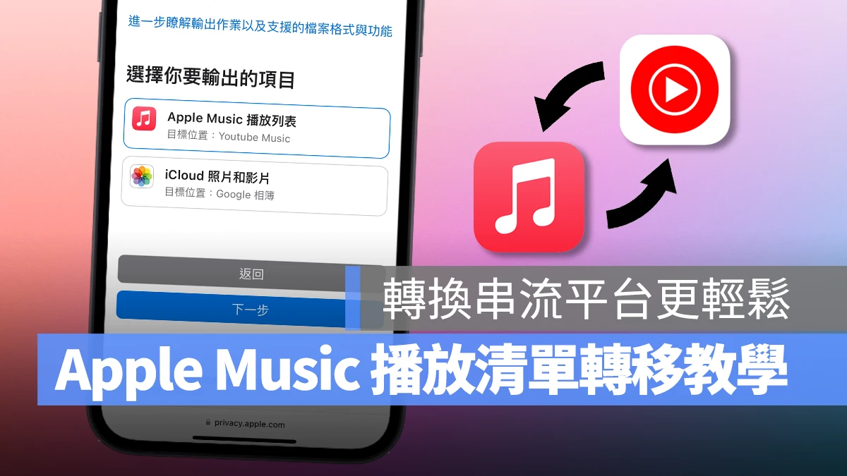 Apple Music 首度开放 YouTube Music 播放清单转移功能 ，操作步骤教学分享 - 随时搬砖