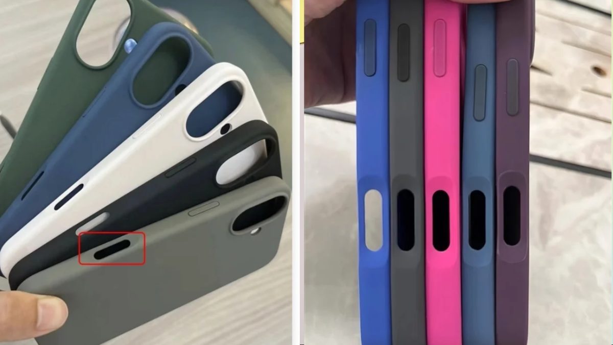iPhone 16 原厂硅胶保护壳可能採整合式设计，没有捕捉按钮挖孔仍不影响操作体验 - 随时搬砖