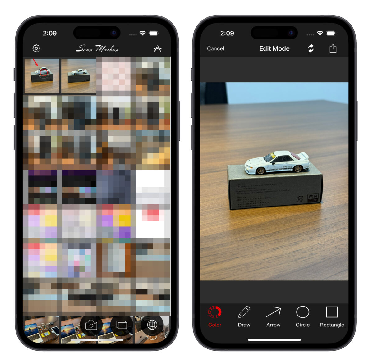 iOS 17 放大镜的最佳替代品，Snap Markup 多功能照片标记 App 限免中！ - 随时搬砖